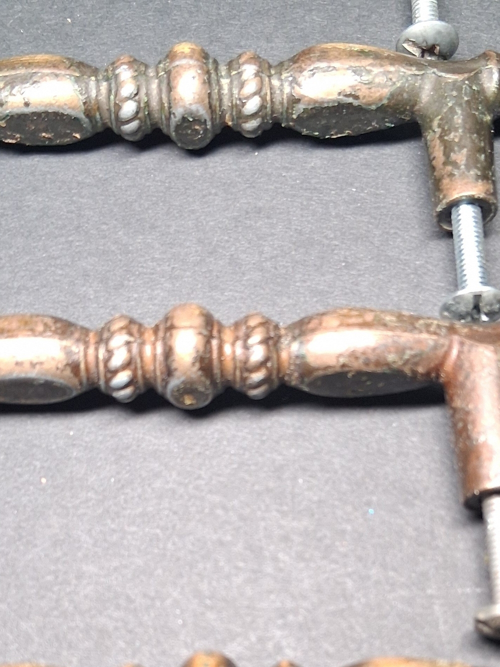 Vintage Amerock Carriage House 176-1 Handle Cabinet Pulls, Handles Lot Of 35 - Picture 3 of 15